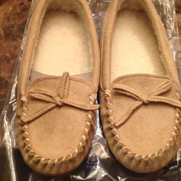 Slippers tan size 6 - Picture 2 of 2