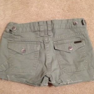 Joes jeans olive cargo shorts