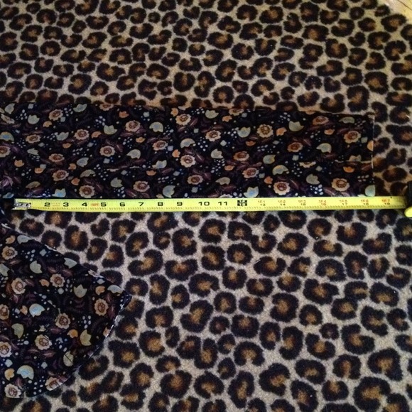 Measurements for Free People blazer...