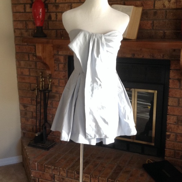 BCBG Strapless Skort Outfit