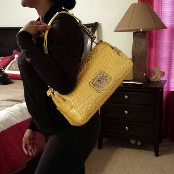Yellow purse