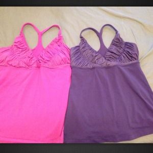 two pure balance tanks size 6