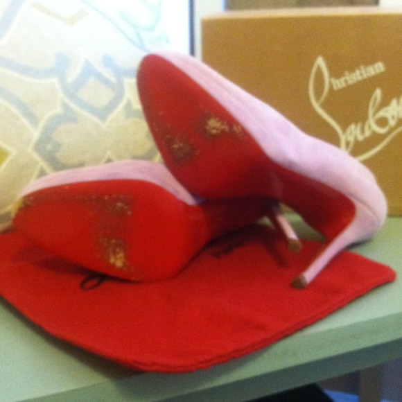 ⬇Christian Louboutin Simple Pump 120 - Suede Lilac - Picture 4 of 4