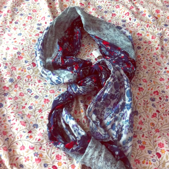 Floral scarf