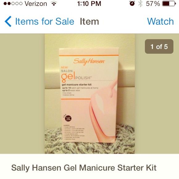 SOLD🚫Gel Manicure Kit