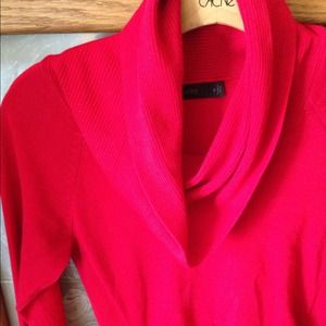 ❌Keeping for now❌Red Cowl Neck Sweater
