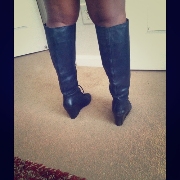 Steven Madden Luxe Wedge Boots