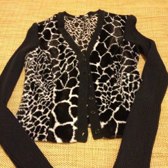 ❌❌SOLD❌❌ Betsey Johnson Furry Sweater