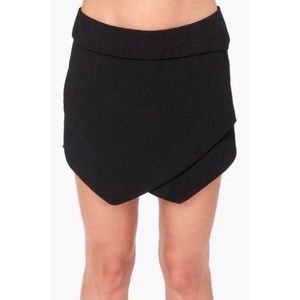 Lulus L'atiste Black Skort
