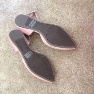 Shoes - BNWB Blush Ankle Strap Flats Shoes - BNWB Blush Ankle Strap Flats