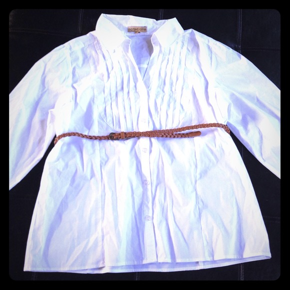 White button up shirt