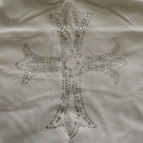 Spandex tank top with rhinestone embellishment