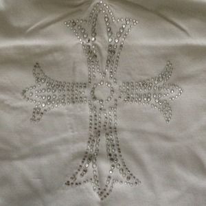 Spandex tank top with rhinestone embellishment