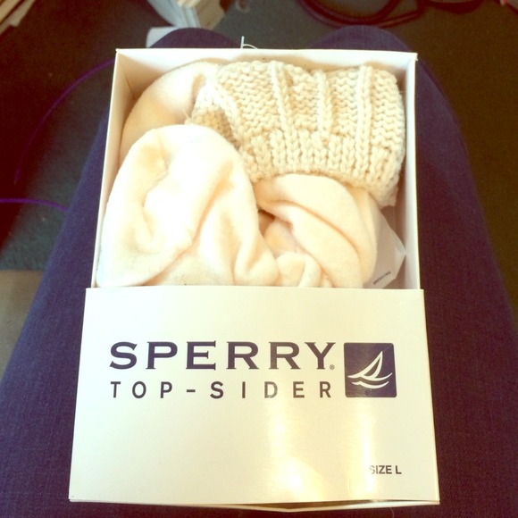 Sperry Top-Sider Ivory Boot Liner (Leg Warmers)