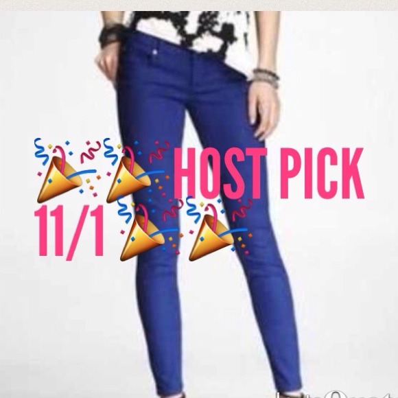 Express Denim - 🎉HOST PICK🎉 "Casual Fri" 11/1 Blue coated denim