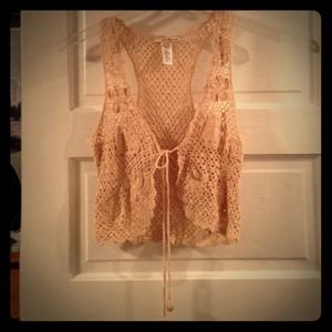 Crochet vest