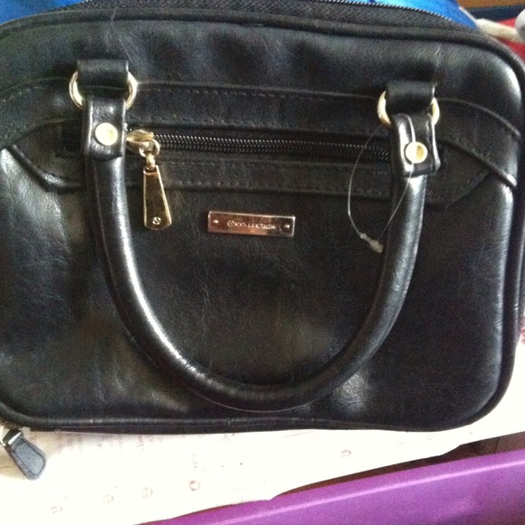 Black handbag