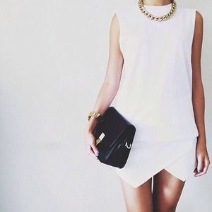 Zara inspired White skort