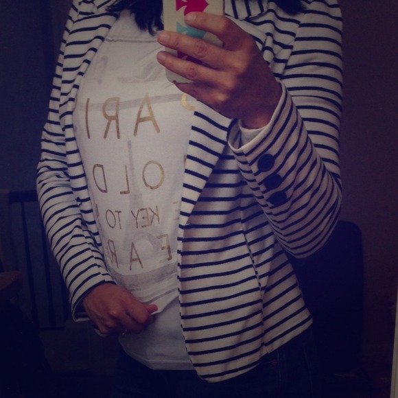 Paris Long sleeved crop top