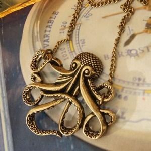 Host pick 10/29!! Unique octopus necklace