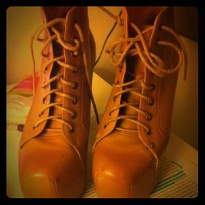 Jeffrey Campbell heel booties RESERVED