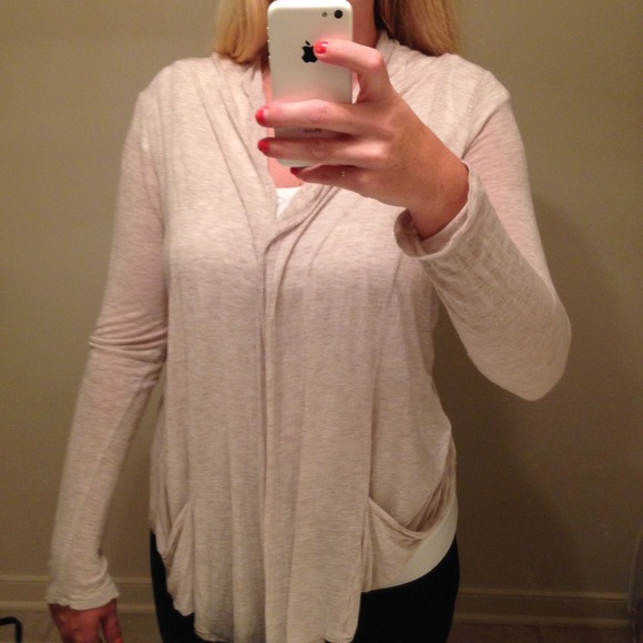 Beige cardigan