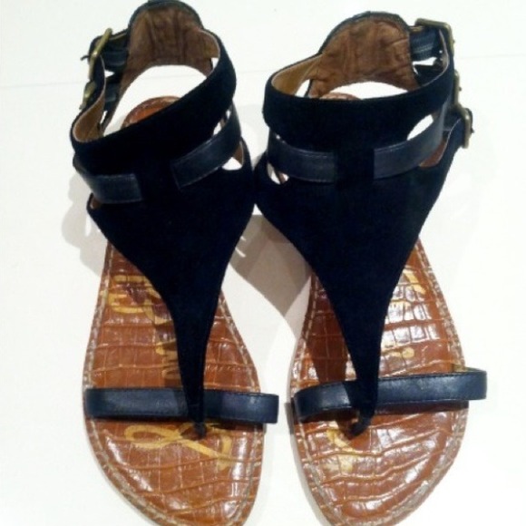 Sam Edelman Black Strappy Sandal