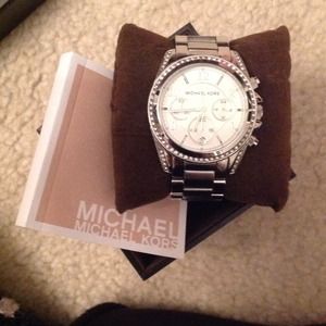 Michael Kors Silver blair Watch Brand New
