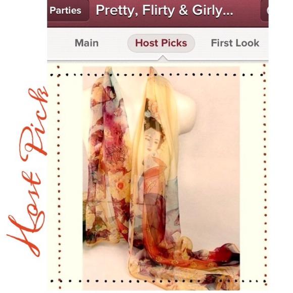 🎉HP 12/6 Chiffon Scarf/ Shawl🎉