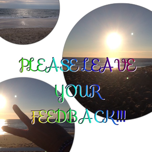 All my poshers please leave your feedback!
