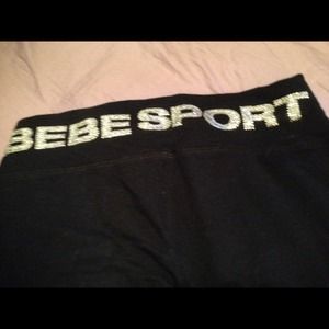 Bebe sport cropped pants