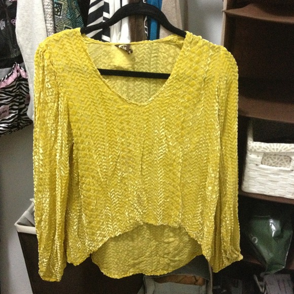 Blu moon velvet top