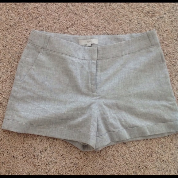 Ann Taylor Loft Metallic Shorts