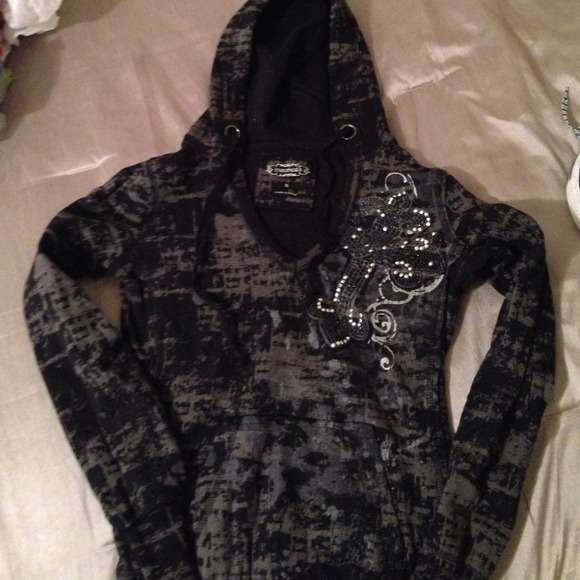 💥BUNDLED💥Maurice's black and gray hoodie