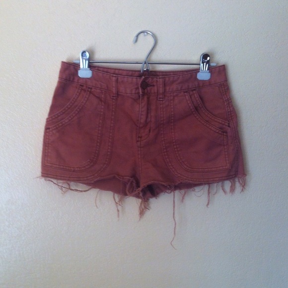 Pink High Waisted Shorts