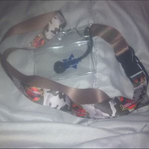 Jurassic park lanyard