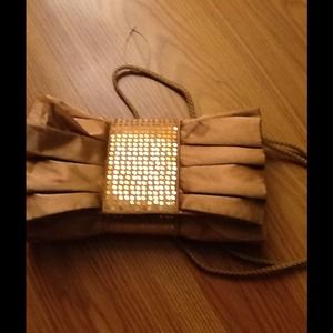 Gold clutch Purse