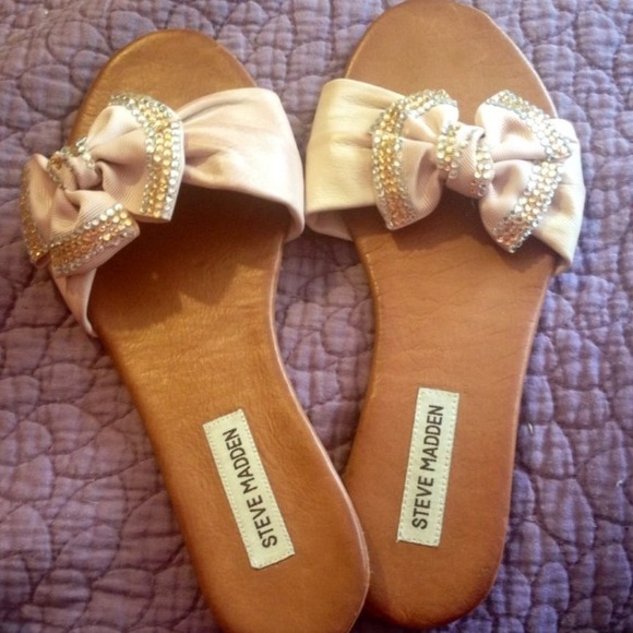 🚫SOLD ON EBAY🚫New Steve Madden Bow Sandals - Picture 3 of 3