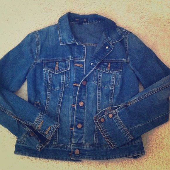 J Crew jean jacket.