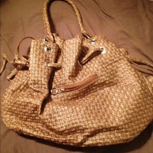 Bronze handbag