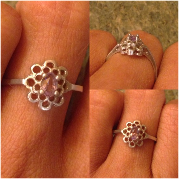 .925 Amethyst Ring - Picture 4 of 4