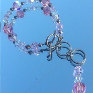 😘 Gorgeous pinks and clear Swarovski crystals ❗❗
