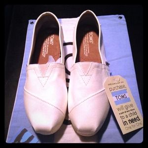 TOMS Ivory Glitters TOMS bag, Bracelet & sticker