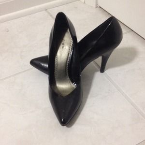 Black pumps by Fioni size 6. Worn once