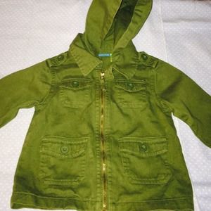 SOLD IN BUNDLE TODDLER ARMY JACKET 18m