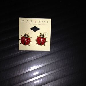 Ladybug earrings