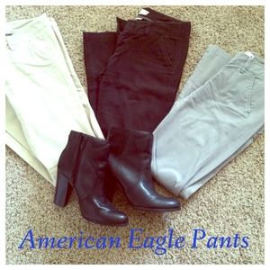 ❌SOLD❌Three pairs of AEO Artist Trouser Pants