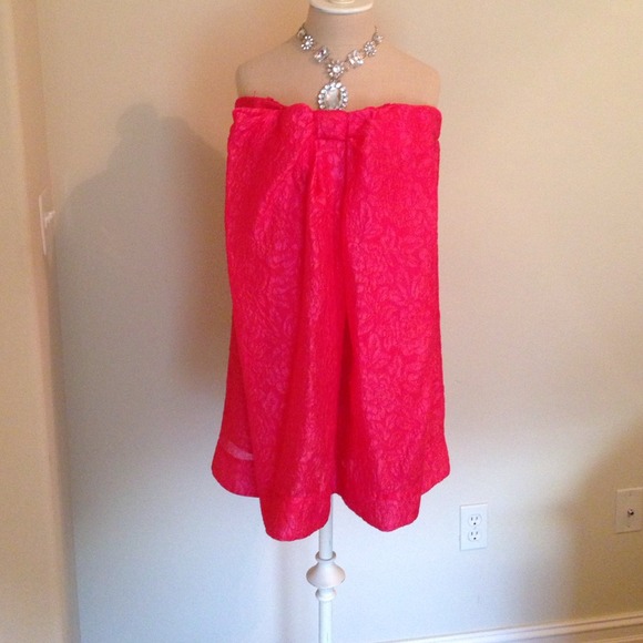 Hot Pink BCBG party dress sz 4