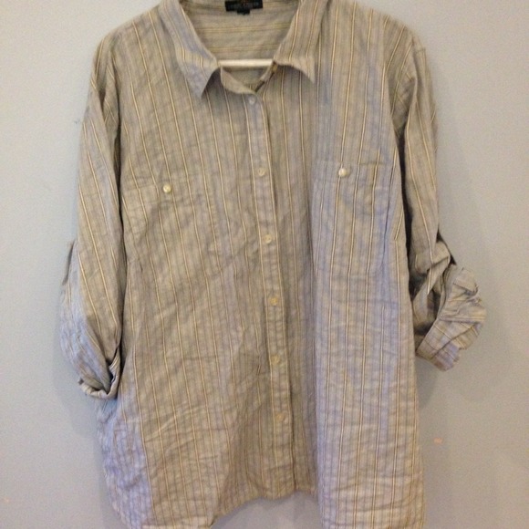 Plus-Size Ralph Lauren Chambray Top!