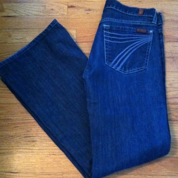 7 for all Mankind Denim - HOLD!  7 jeans - dojo style-excellent cond.